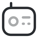 Radio SVG Icon